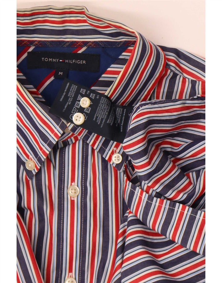 Koszula męska Tommy Hilfiger, średnia, wielokolorowa, bawełniana w prążki