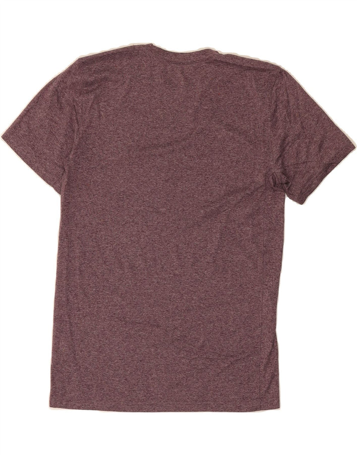 NIKE Mens Dri Fit T-Shirt Top Small Maroon Polyester Vintage Nike and Second-Hand Nike from Messina Hembry 
