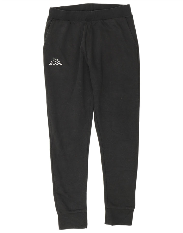 Męskie spodnie dresowe Kappa Joggers Small Black Cotton