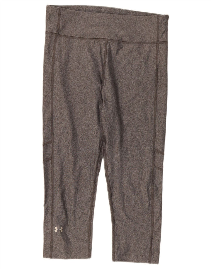 Damskie legginsy Capri Under Armour Heat Gear UK 12, średnioszare