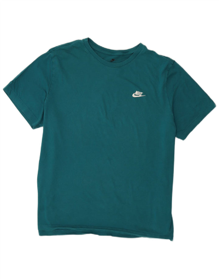 T-shirt męski Nike Top 2XL Turkusowa bawełna