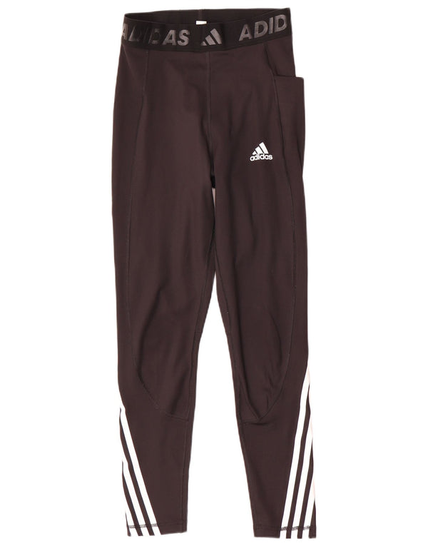 Damskie legginsy Adidas Aeroready Graphic UK 8/10 Small Black