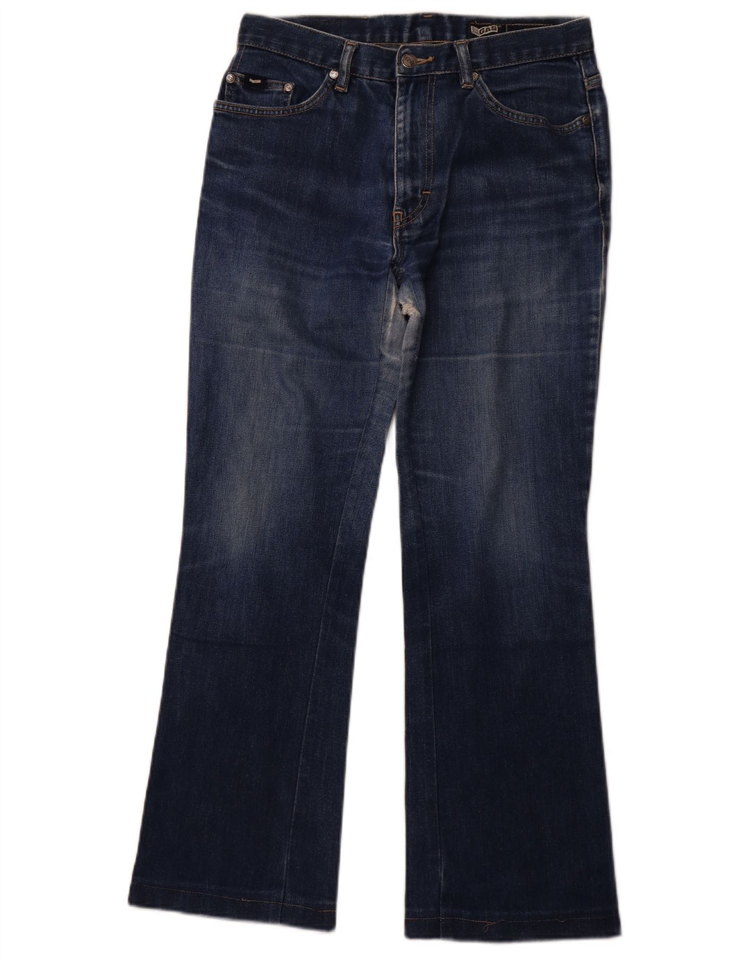 Damskie jeansy Bootcut GAS W31 L28 Niebieskie