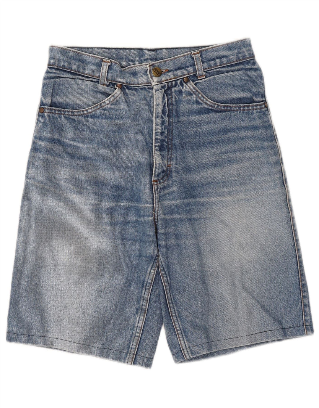 Męskie spodenki jeansowe Puchatek XS W27 Niebieskie