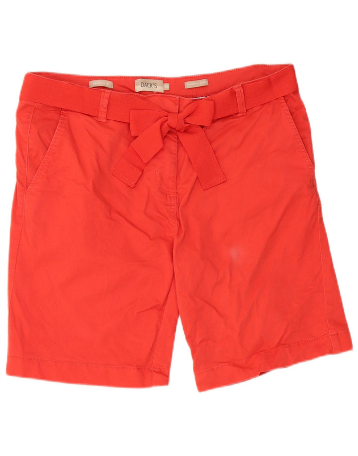 Damskie spodenki Chino o regularnym kroju Dack IT 46 Large W34 Czerwona bawełna