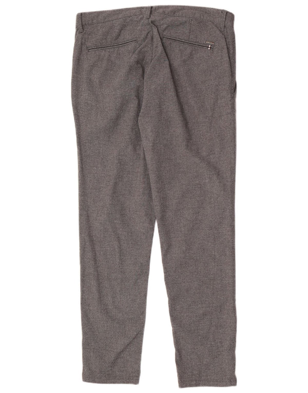 Męskie spodnie chino Zara EU 42 Large W32 L28 szare