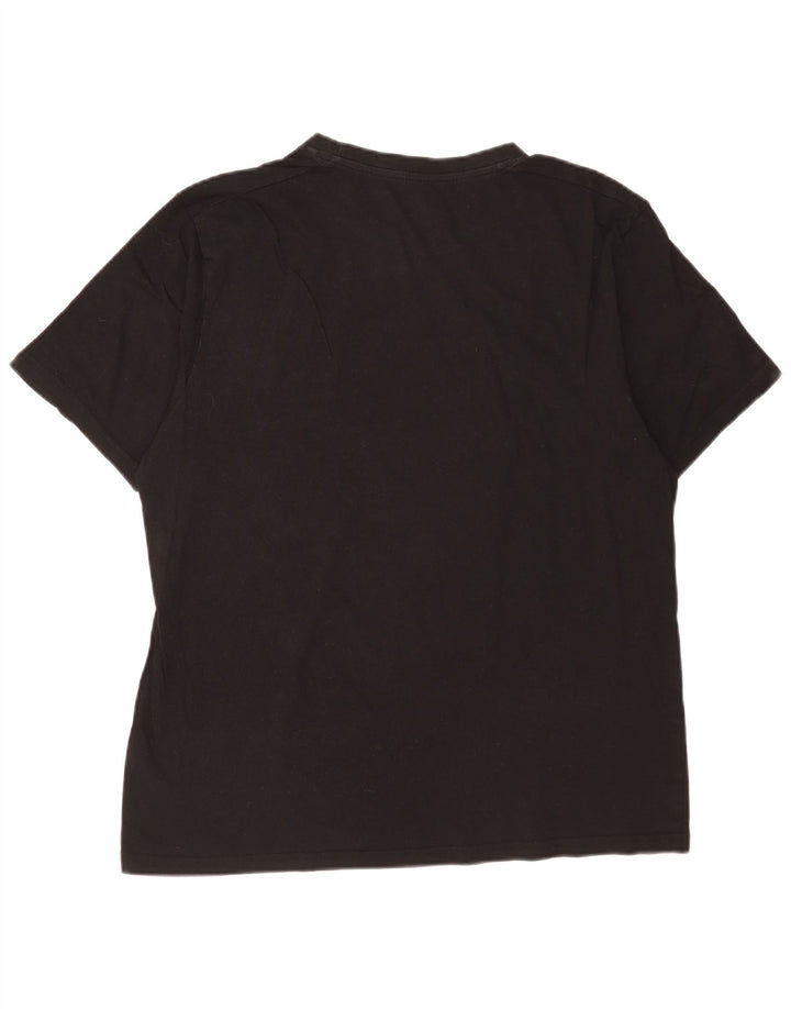 T-shirt męski Ellesse Top 2XL, czarny, bawełniany