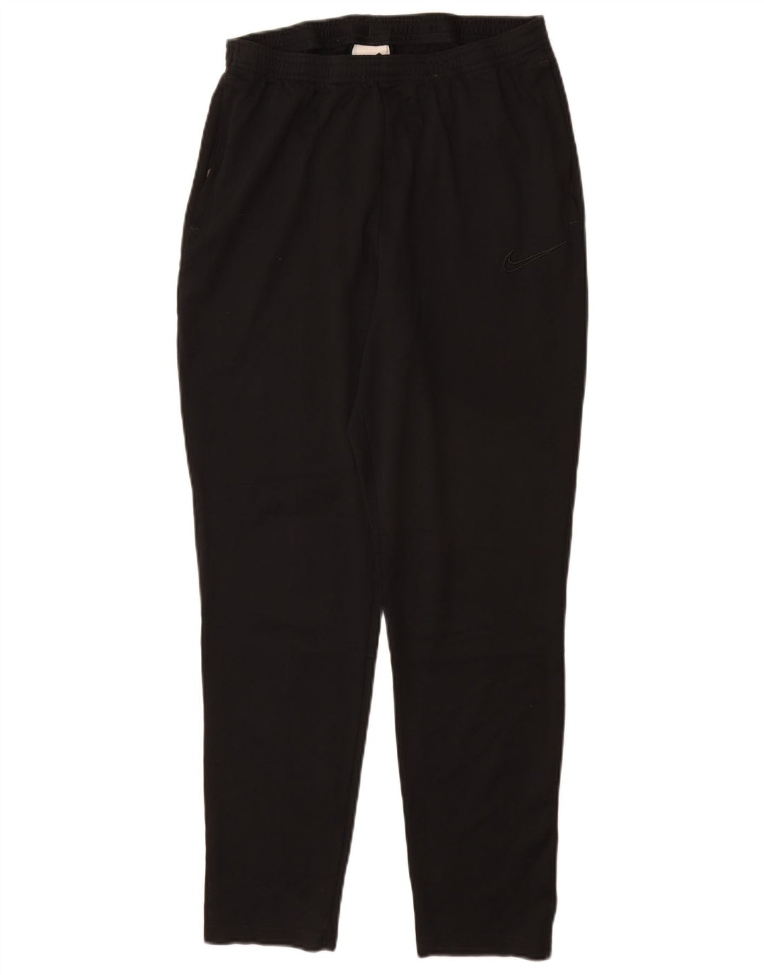 Damskie spodnie dresowe Nike Dri Fit UK 14, duże, czarne, poliestrowe