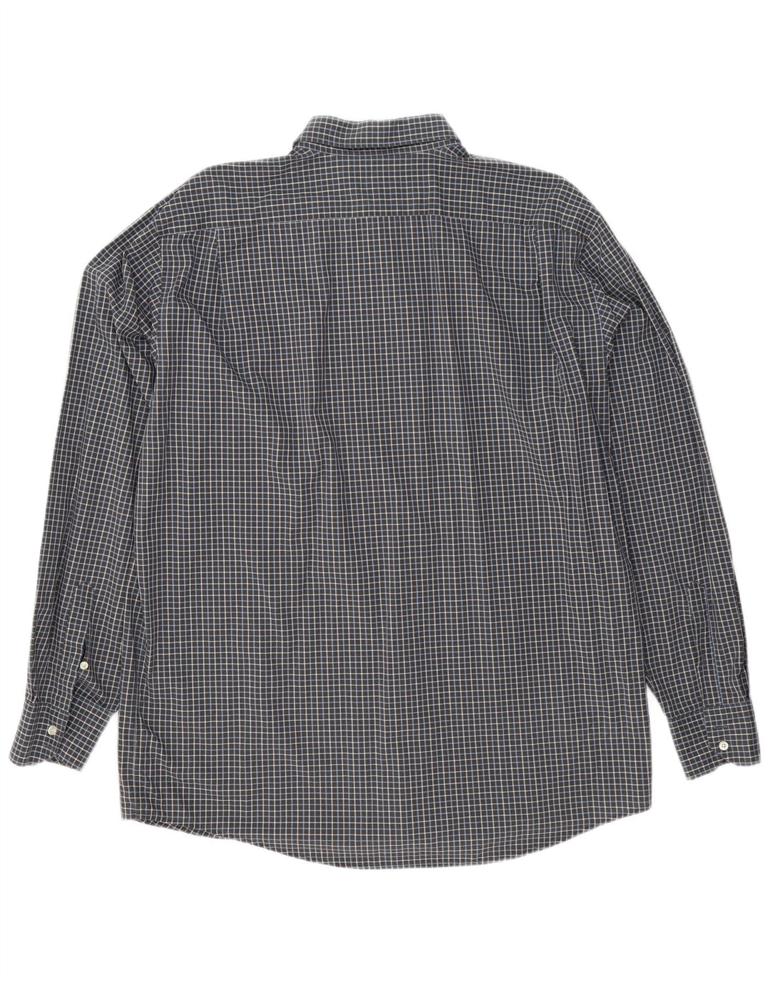 Koszula męska Lacoste o regularnym kroju, rozmiar 45 XL, bawełniana w szarą kratkę