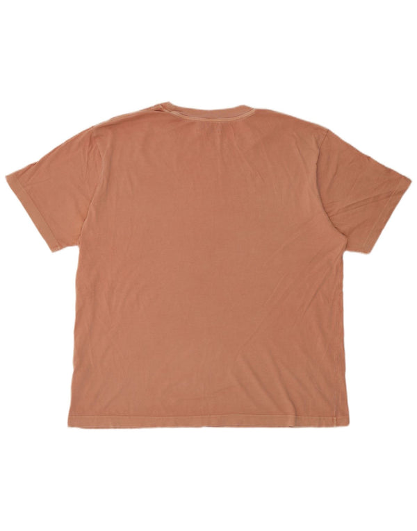 Cos Mens Relaxed Fit T-Shirt Top Large Pink Cotton