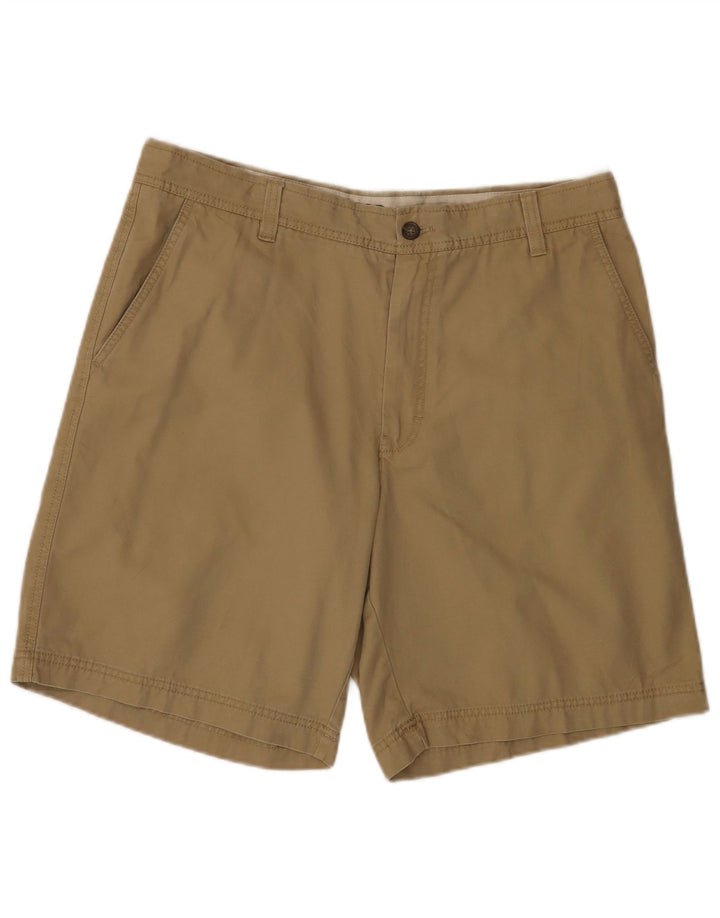 Męskie spodenki chino Izod Salt Water W36, duże, bawełniane w kolorze khaki