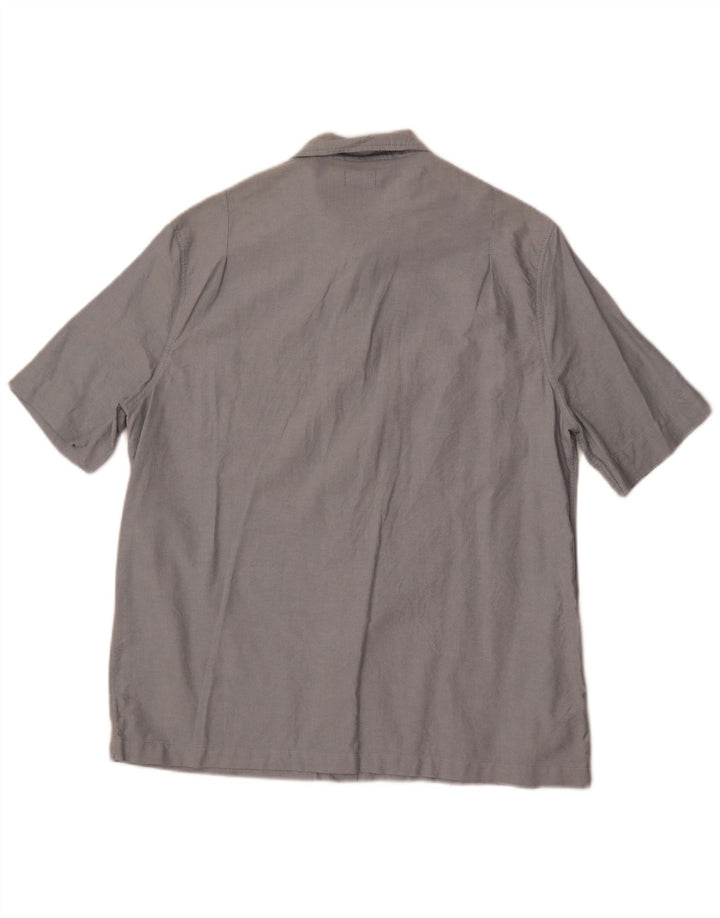 Męska koszula z krótkim rękawem Levi's, duża, niebieska, bawełniana