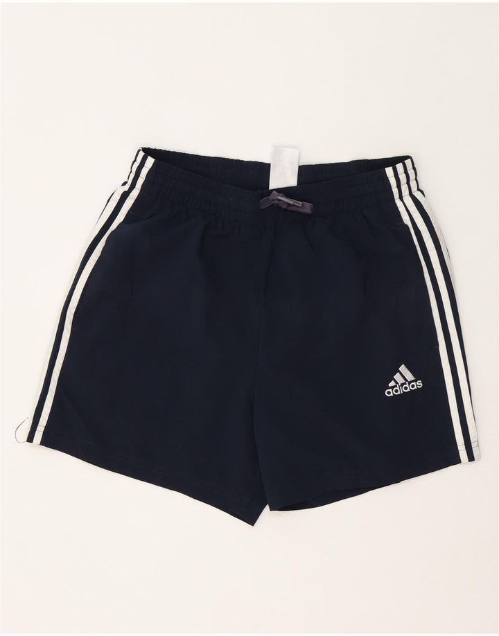 Męskie spodenki sportowe Adidas, średni granatowy poliester