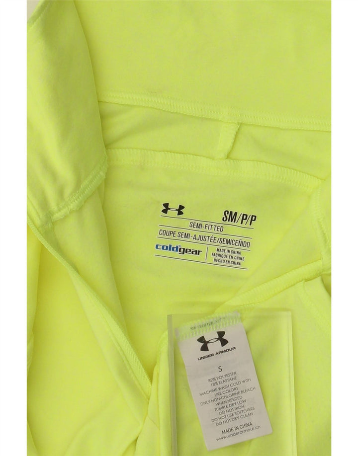 Damski dres Under Armour Cold Gear z pulowerem, UK 8, mały, żółty