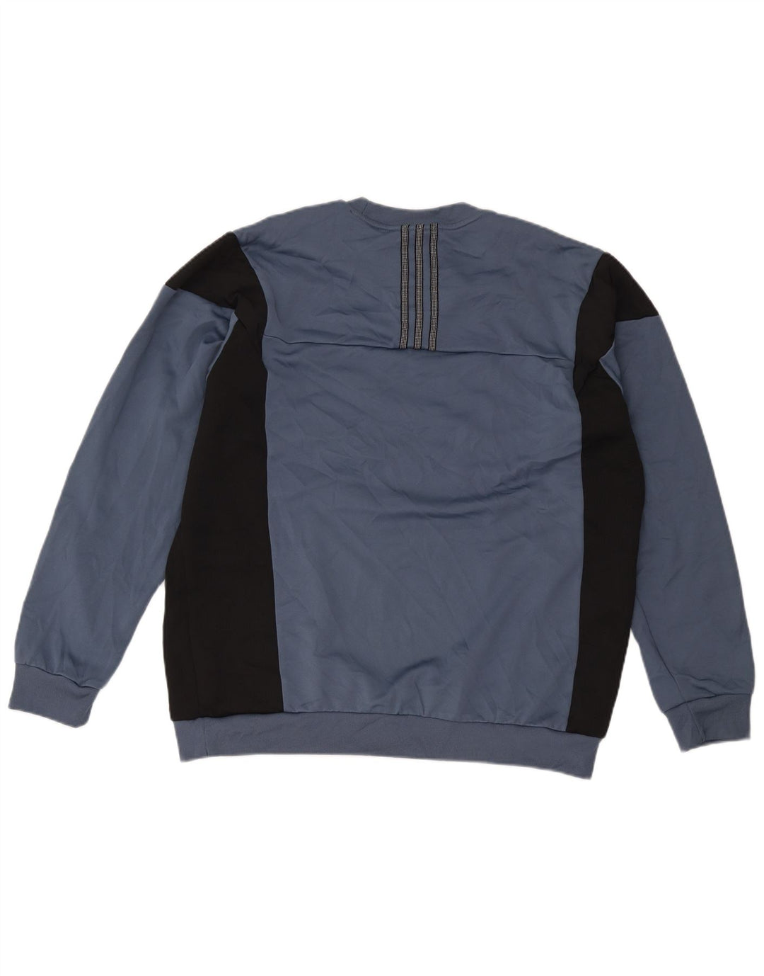 Adidas Męska bluza dresowa XL Szary poliester z blokami kolorów