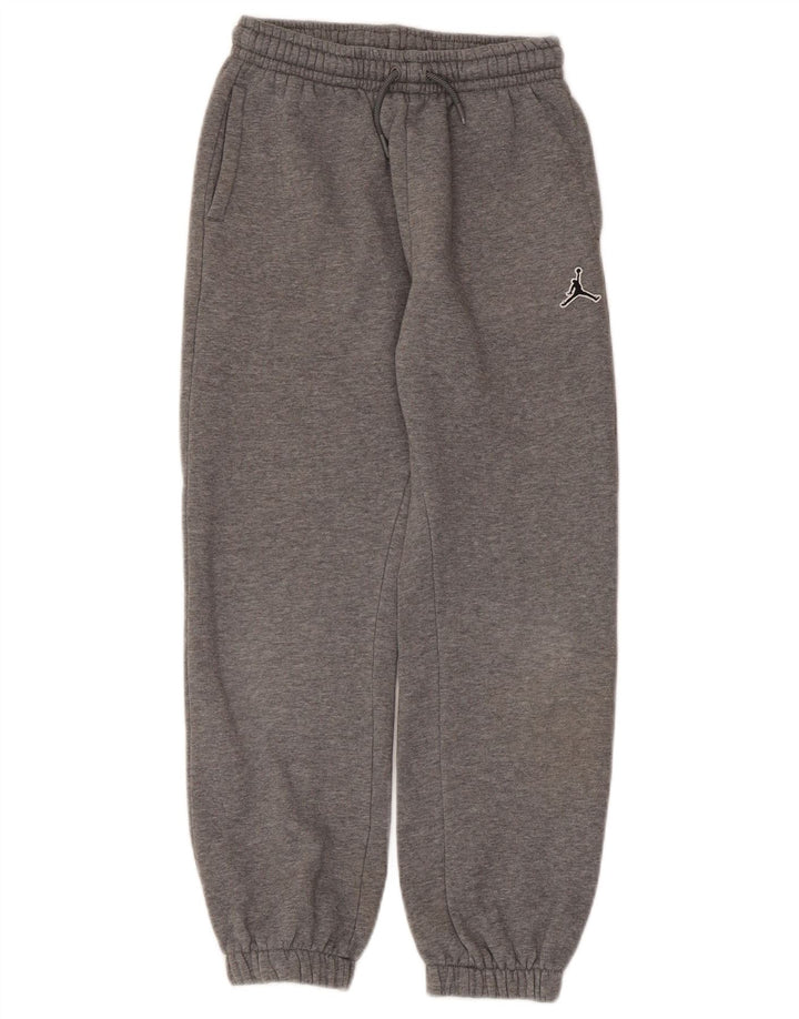 Spodnie dresowe chłopięce JORDAN Joggers 10-11 lat, średnioszare, nakrapiane