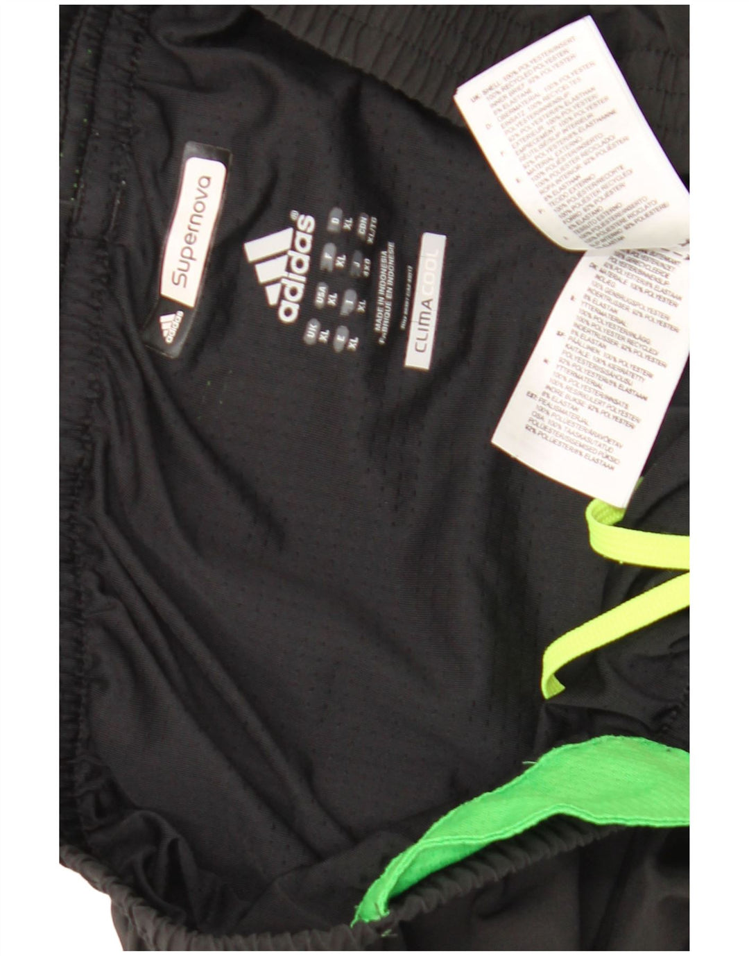 Męskie spodenki sportowe Adidas Climacool XL, czarne, poliestrowe