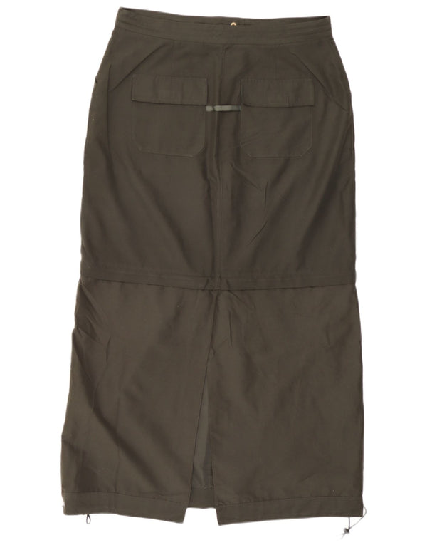 Street One Womens Midi Cargo Skirt UK 16 Large W32  Khaki Polyester