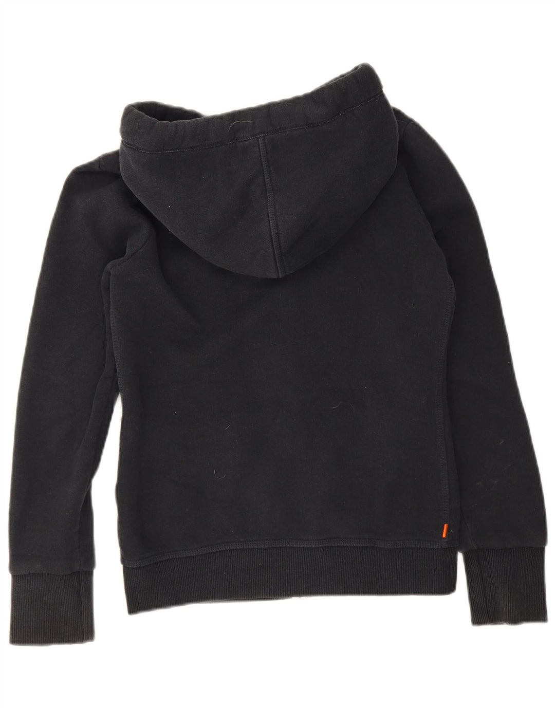 Męski sweter z kapturem i zamkiem Superdry, mały, granatowy, bawełniany