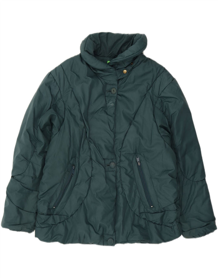 LOTTO Womens Padded Jacket UK 18 XL Green Vintage Lotto and Second-Hand Lotto from Messina Hembry 
