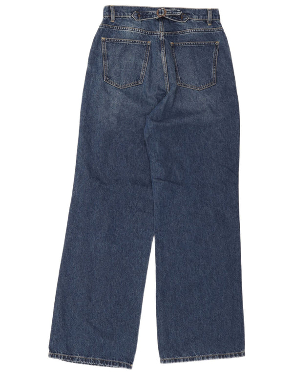 Męskie dżinsy z szeroką nogawką Massimo Dutti EU 36 XS W26 L32 Niebieskie bawełniane
