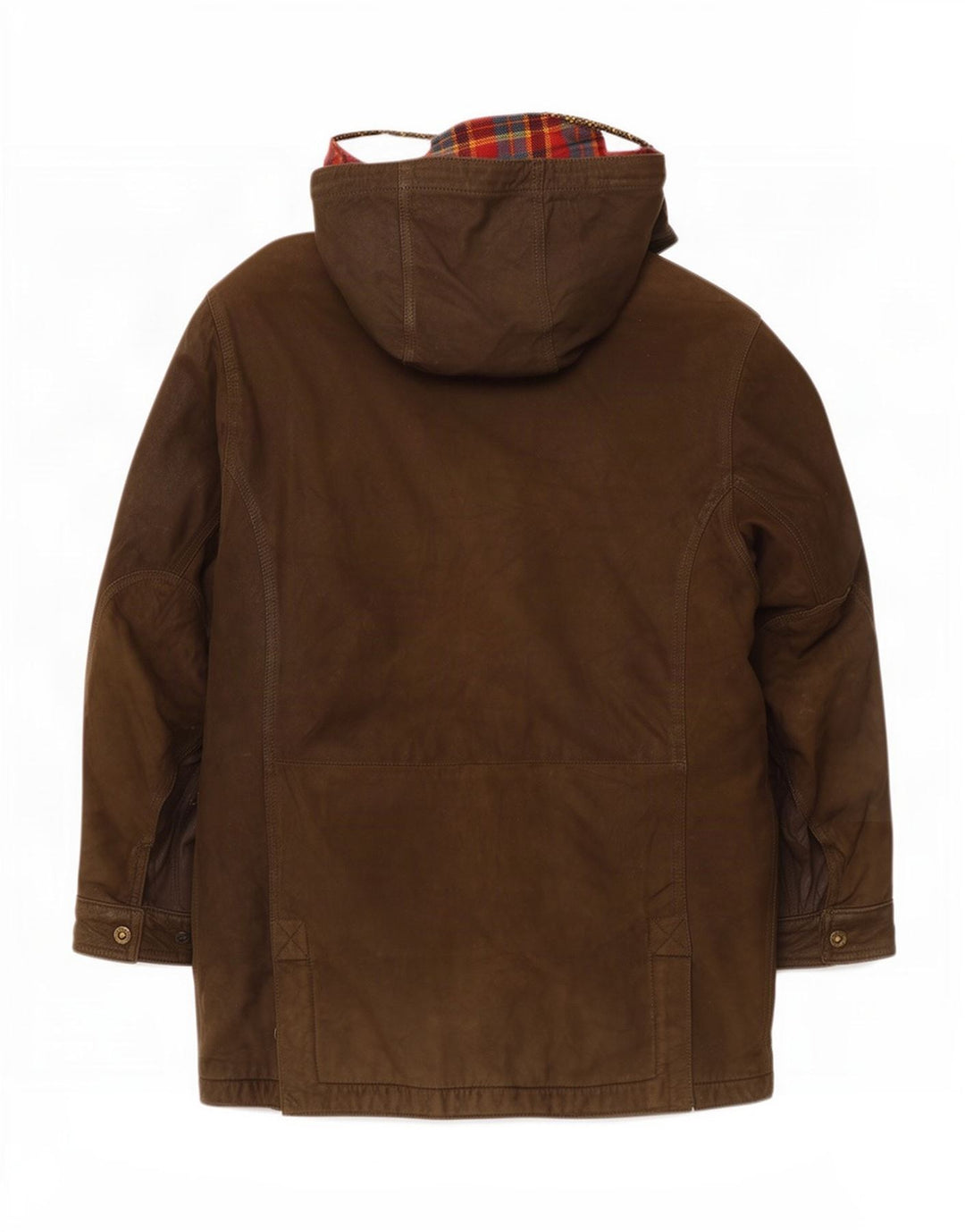 Conrad Męski skórzany wiatrówka z kapturem IT 52 XL Khaki