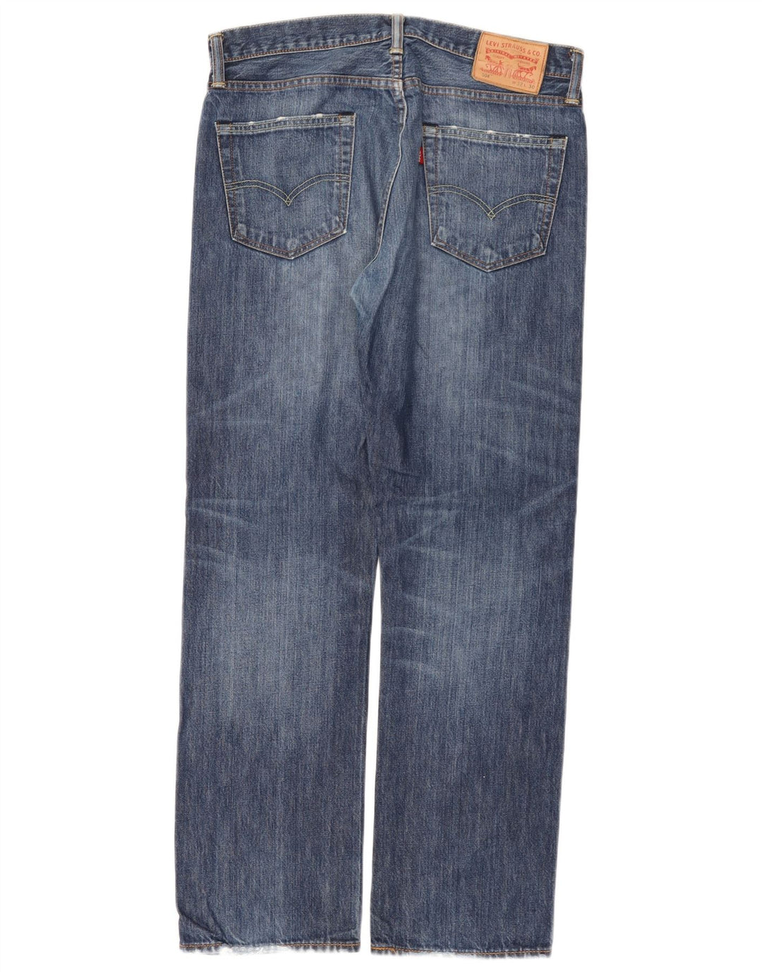 Męskie jeansy Levi's 504 Straight W32 L30 Niebieskie