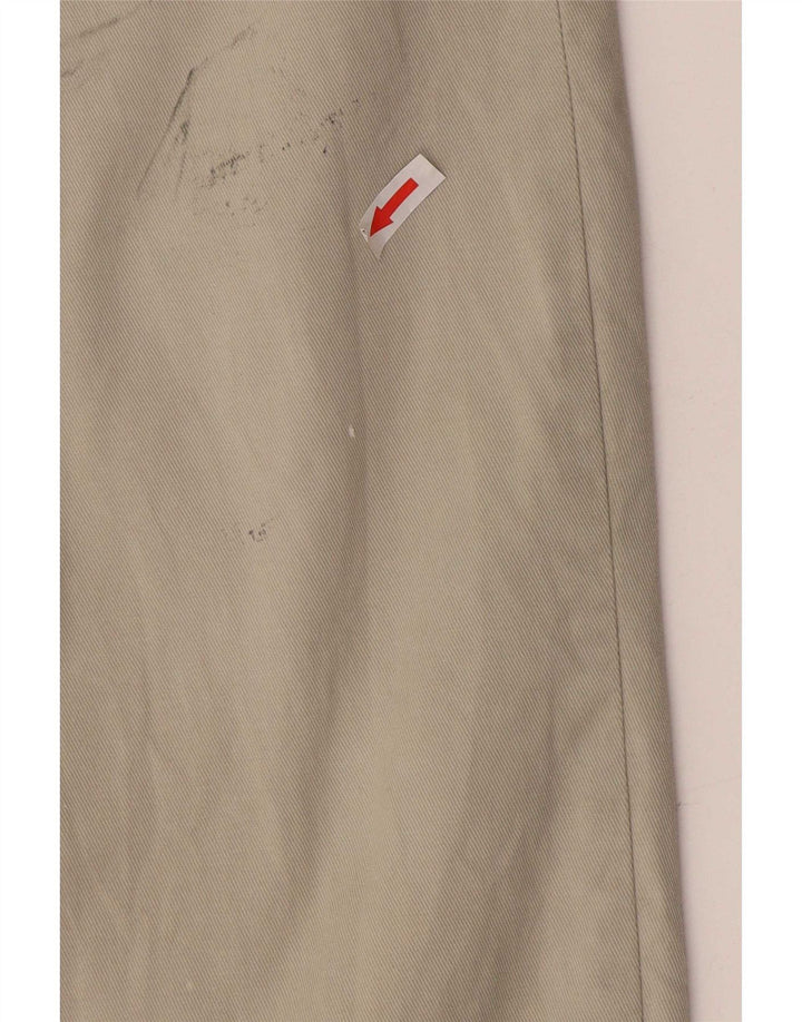 Męskie proste spodnie codzienne Trussardi W34 L26 szare