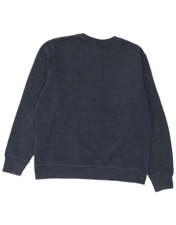 Damski sweter Superdry o luźnym kroju, UK 12, średni granatowy, bawełniany