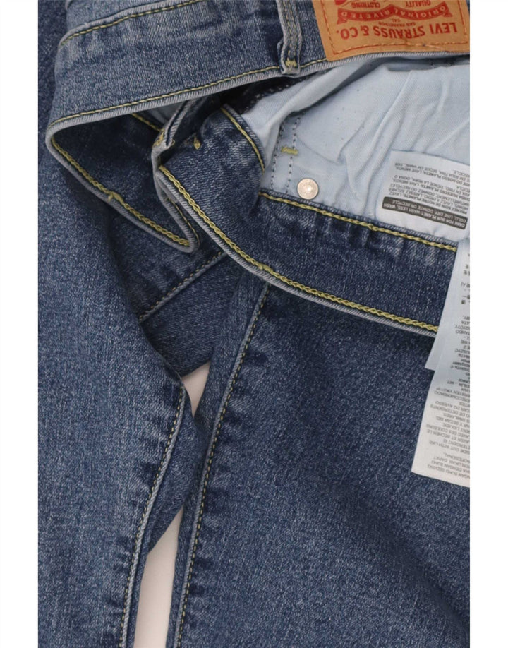 Damskie jeansy Levi's Skinny W34 L32 Niebieskie bawełniane