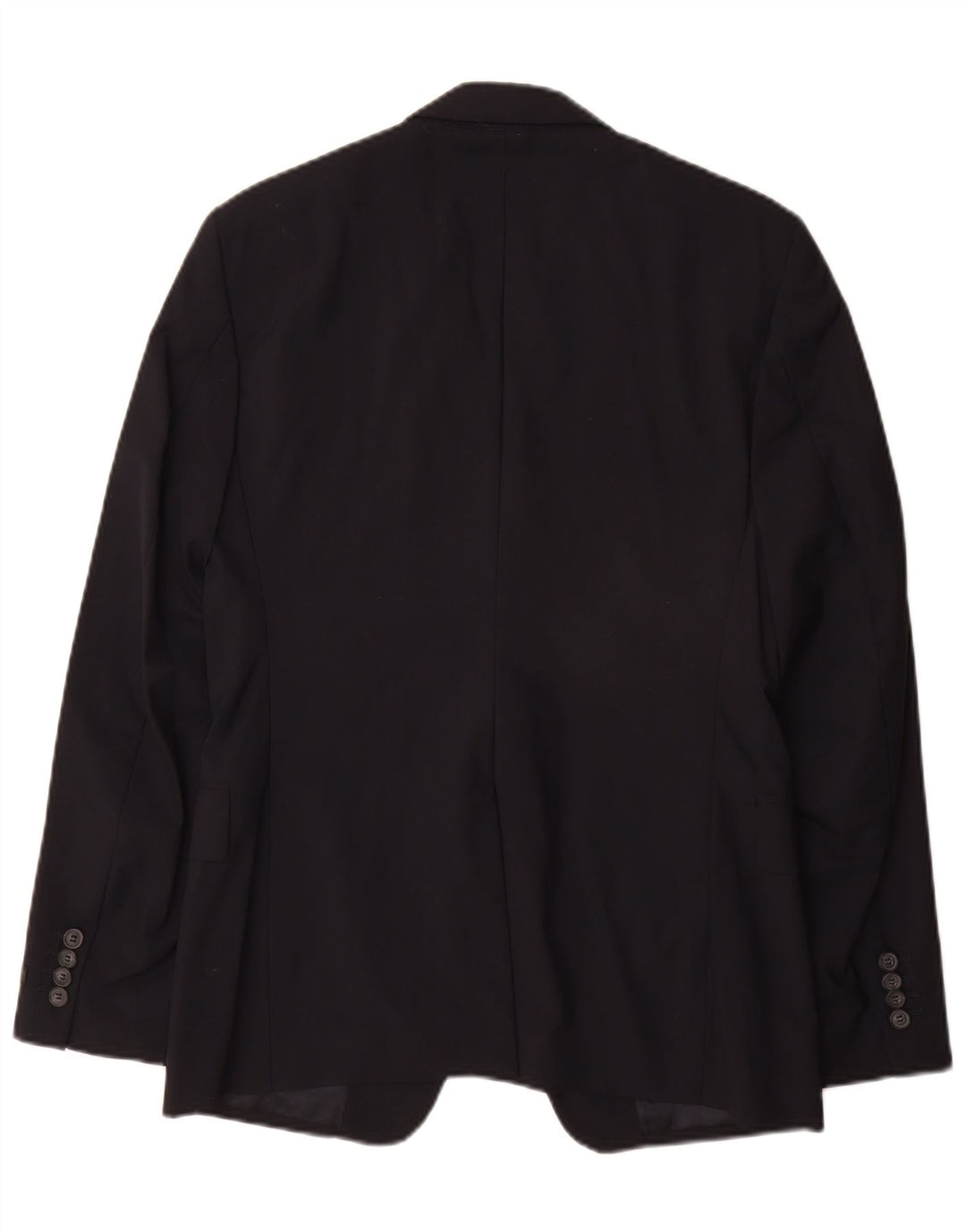 Męska marynarka zapinana na 2 guziki Prada IT 48 Średni granatowy wełniany