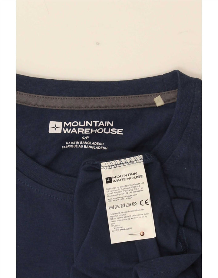 Męski T-shirt z grafiką Mountain Warehouse Yorkshire, mały, granatowy
