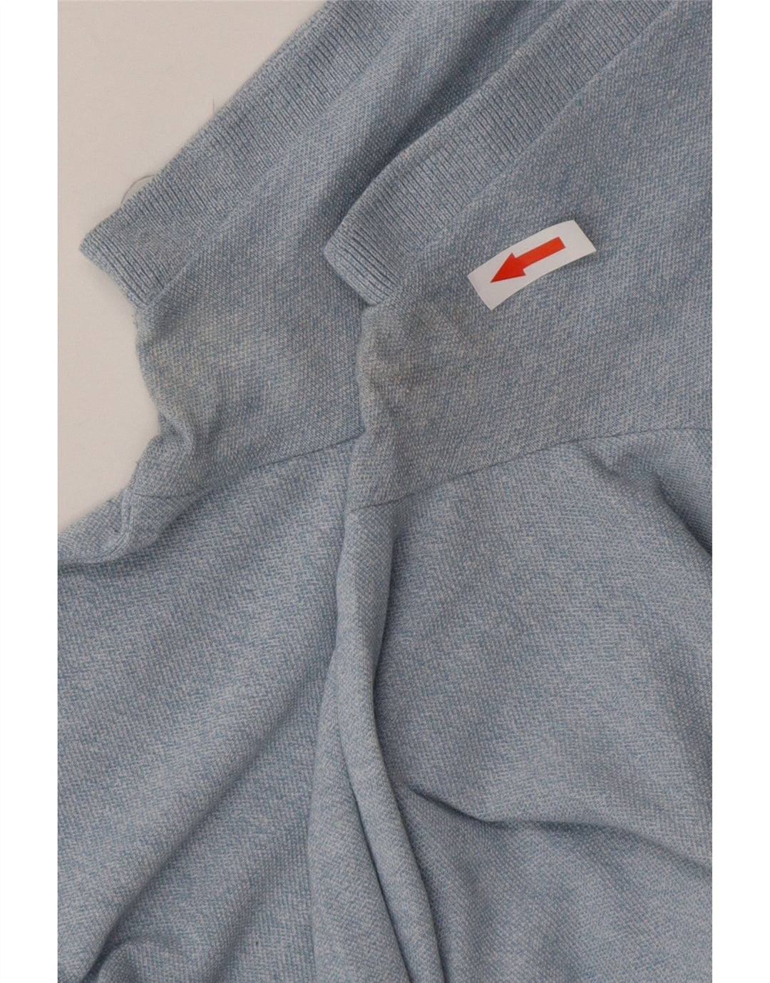 Męska koszulka polo HOLLISTER, mała, niebieska, bawełniana