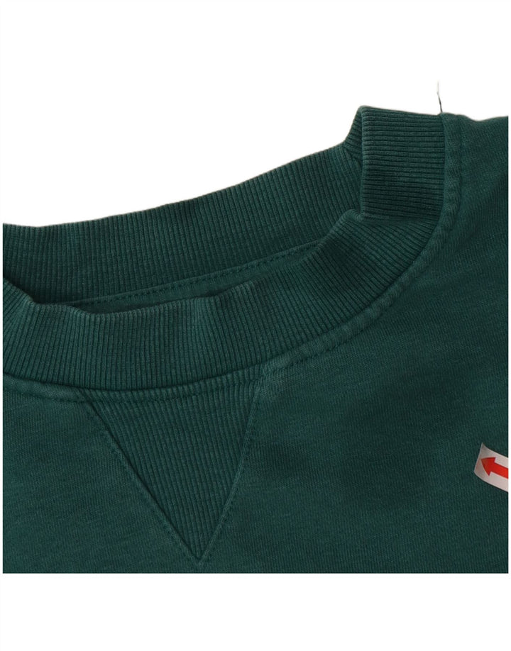 Męski sweter Zara, średniej wielkości, zielony, bawełniany