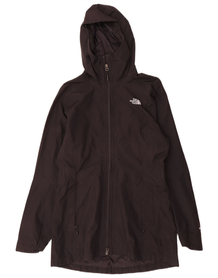 Damska kurtka przeciwdeszczowa z kapturem The North Face UK 14, średni czarny poliester