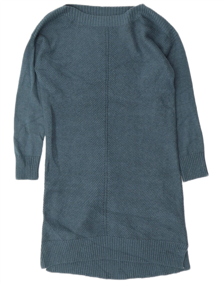Sweter damski Fat Face UK 14, duży, niebieski, bawełniany