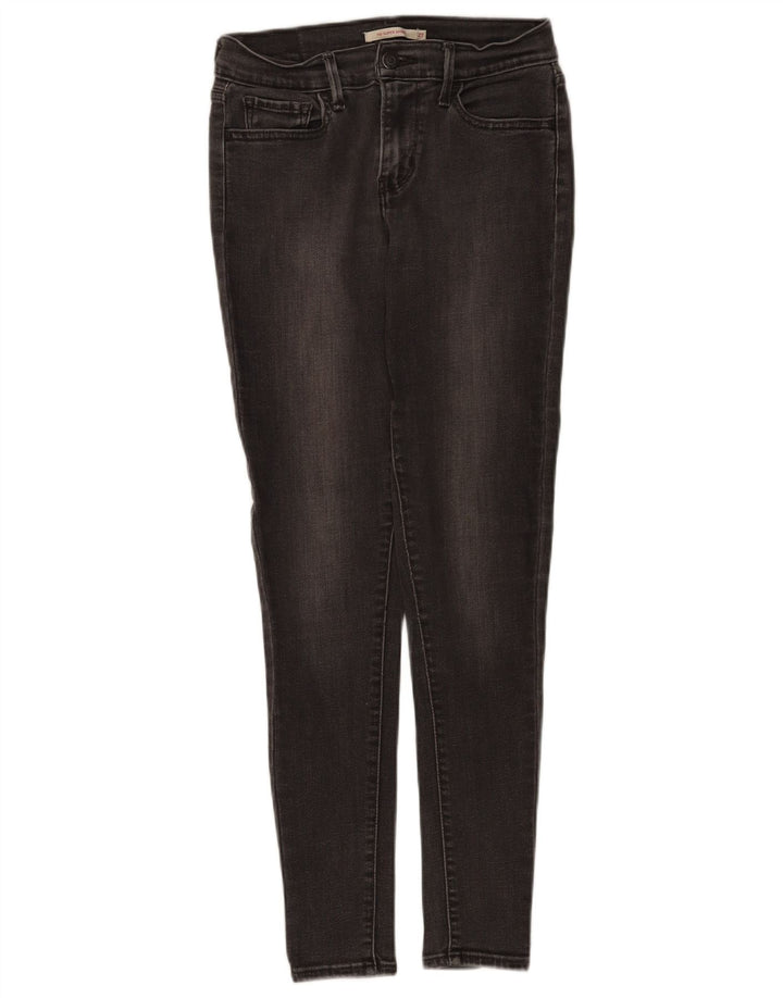 Damskie jeansy Levi's 710 Super Skinny W27 L30 Czarne