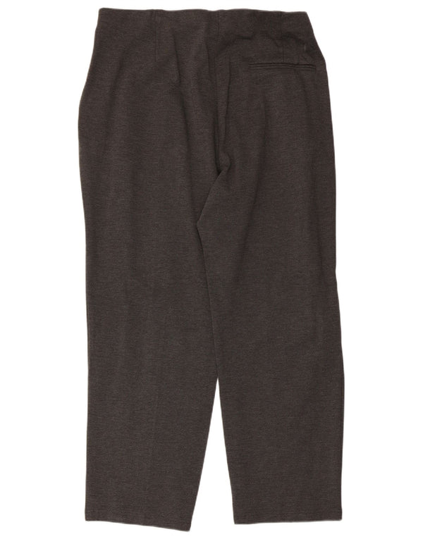 Marks & Spencer Damskie spodnie chino z wysokim stanem UK 20 2XL W38 L27 Szare