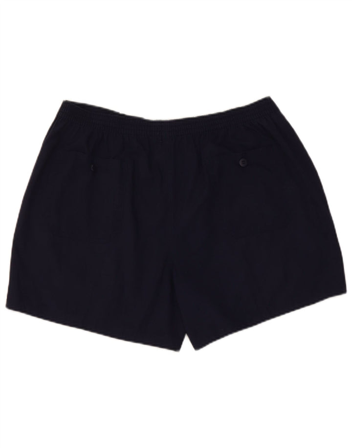 Męskie spodenki chino w stylu vintage W30 Średni granatowy poliester