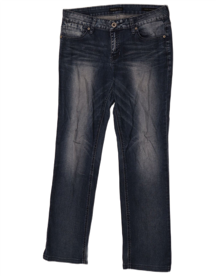 Jeansy Guess Nicole Straight W30 L30 Damskie Granatowe