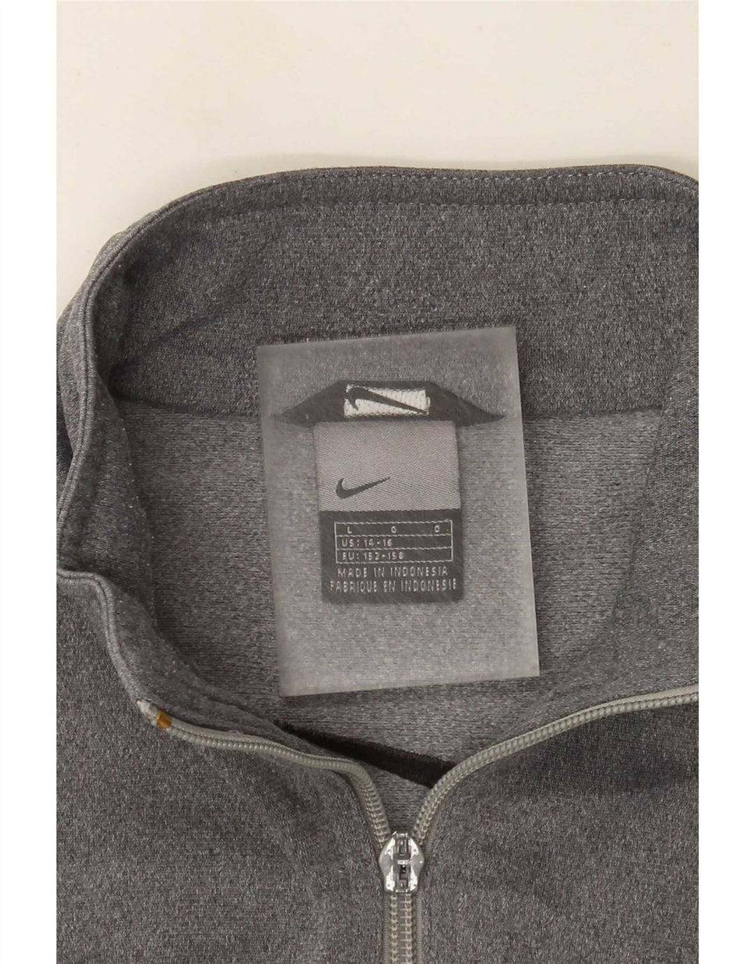 Chłopięca kurtka dresowa Nike Graphic 12-13 lat, duża, szara nakrapiana