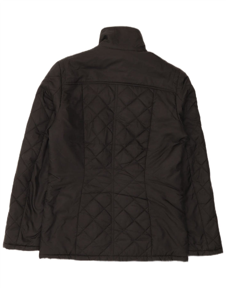 Męska pikowana kurtka Reiss UK 36 Small Black Nylon
