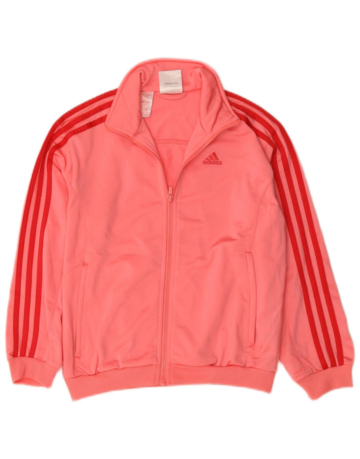Kurtka dresowa Adidas Dziewczęca Top 9-10 Lat Różowy Poliester