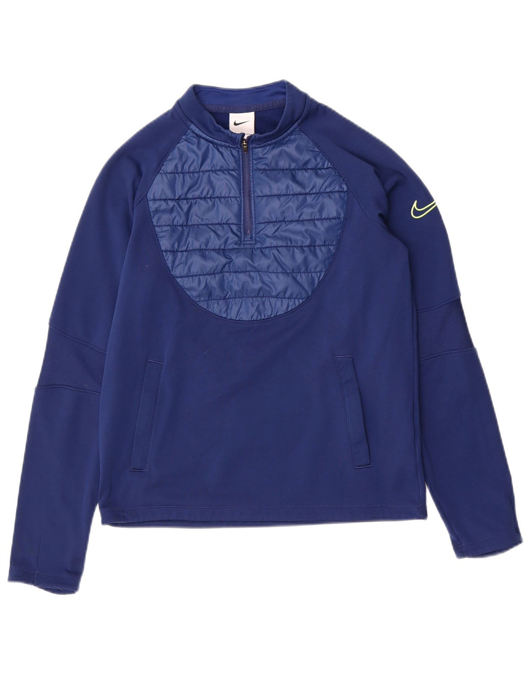 Chłopięcy dres Nike Therma-Fit z pulowerem, rozmiar 12-13 lat, granatowy
