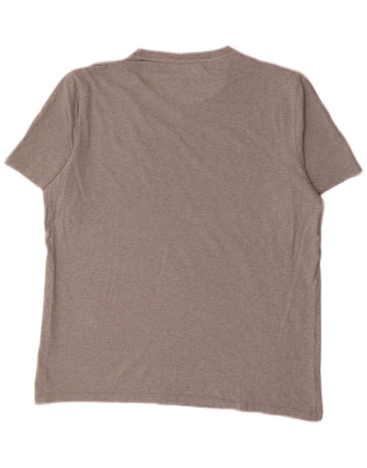 Koszulka męska Scotch & Soda Top XL, szara, nakrapiana