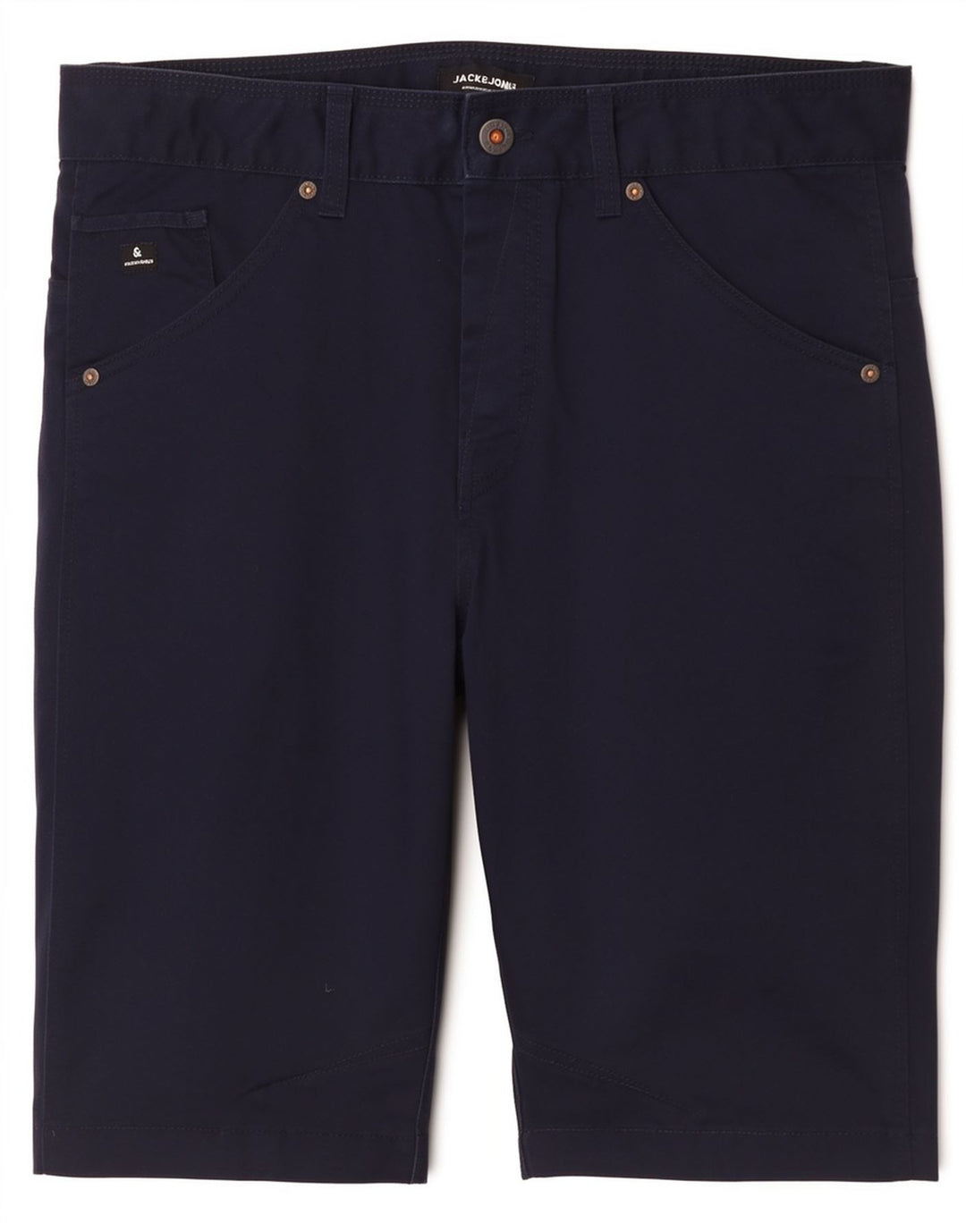 Męskie spodenki chino Jack & Jones, duże, W34, granatowe, poliestrowe