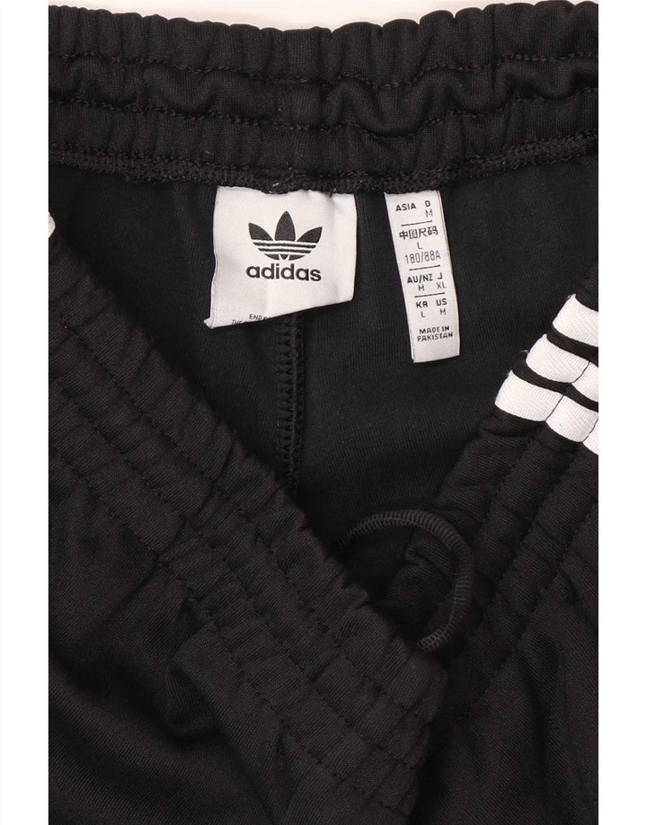Adidas Męskie spodnie dresowe Joggery, duże, czarne, poliestrowe