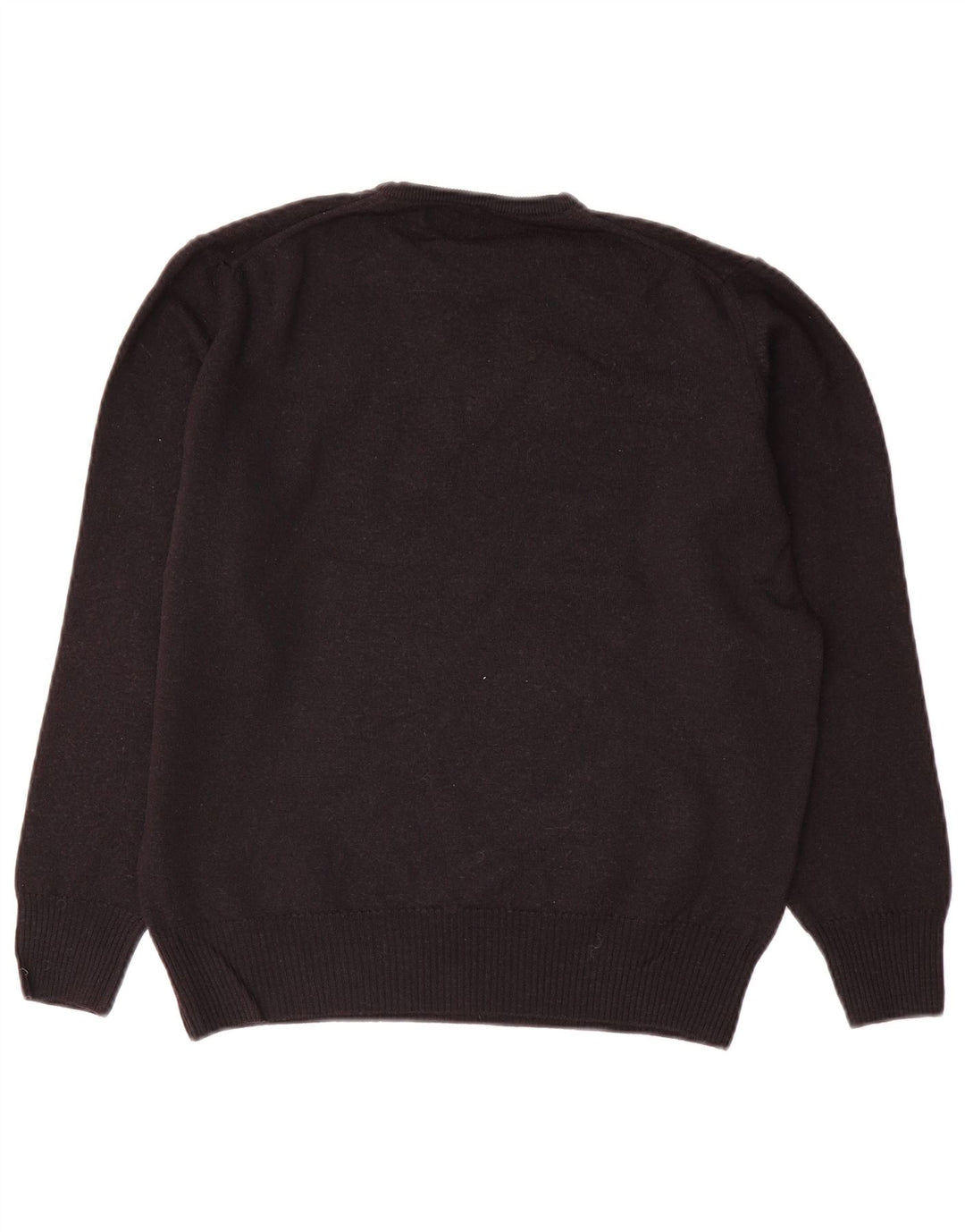 Męski sweter z okrągłym dekoltem Zara XL, czarny