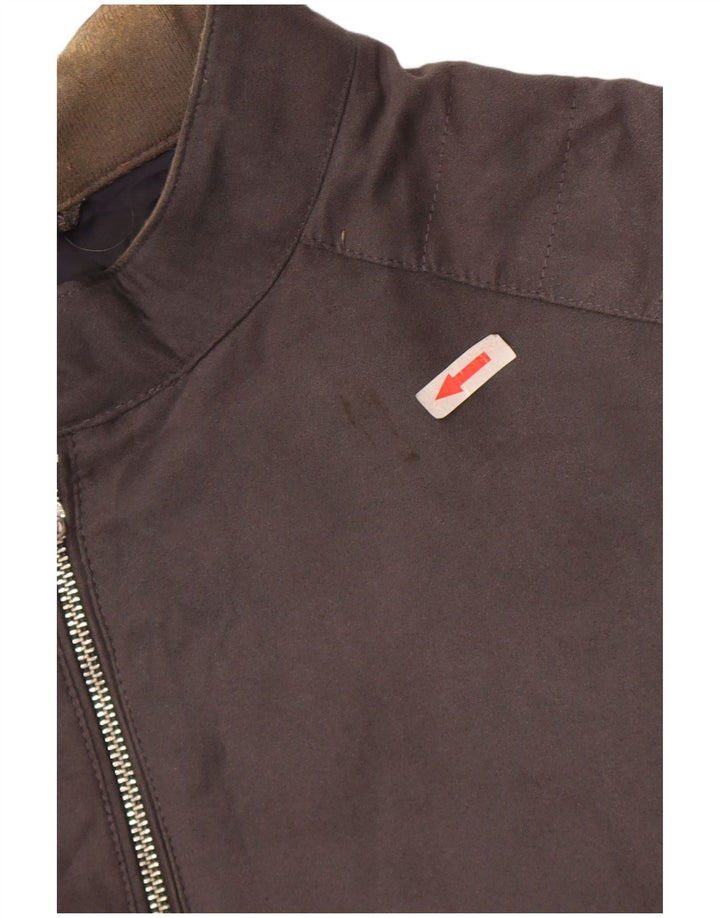 Męska kurtka bomber Marks & Spencer UK 46 3XL, szary poliester