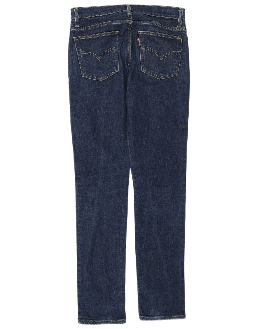 Damskie jeansy Levi's Slim W28 L34 Granatowa bawełna